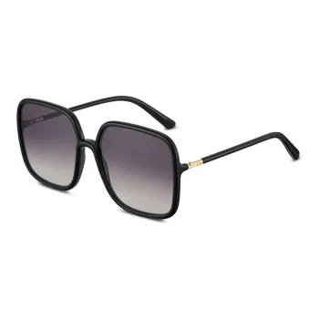 DIOR Square Sunglasses Unisex Black