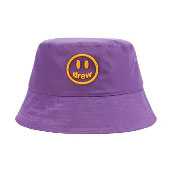 Drew House Cotton Bucket Hats Unisex Violet