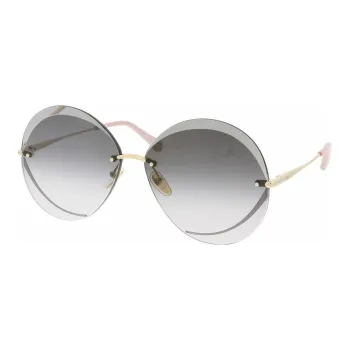 Chloé Round Frame Metal Sunglasses
