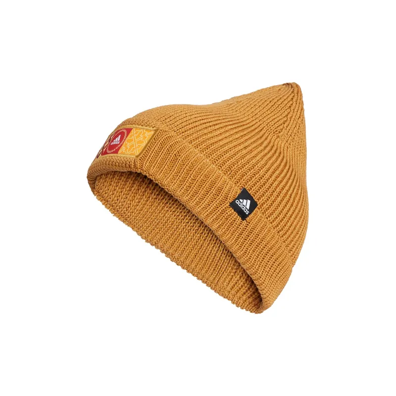 Adidas Polyester Beanies Unisex Yellow-0