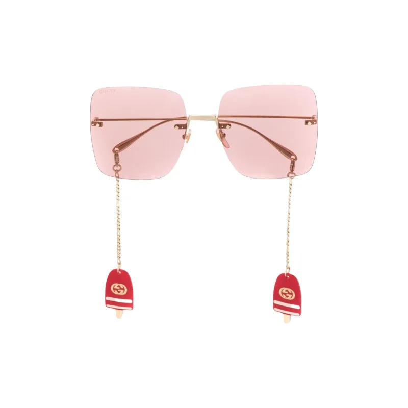 GUCCI Square Frame Sunglasses-1