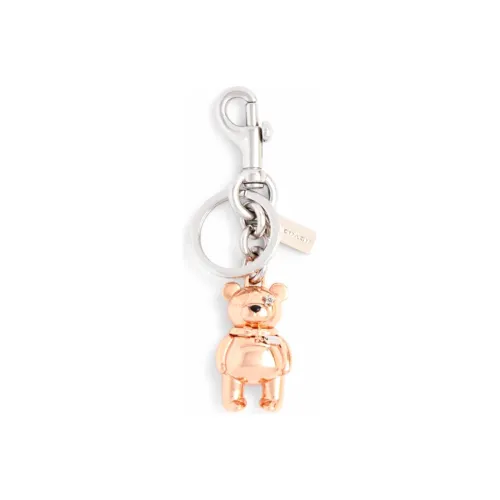 COACH Keychains Unisex Rose Gold