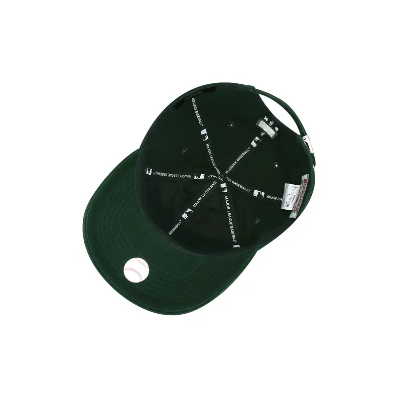 MLB Cotton Baseball Caps CP77 Unisex Olive Green-4