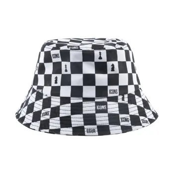 ICONS Lab Checkerboard Bucket Hats Unisex