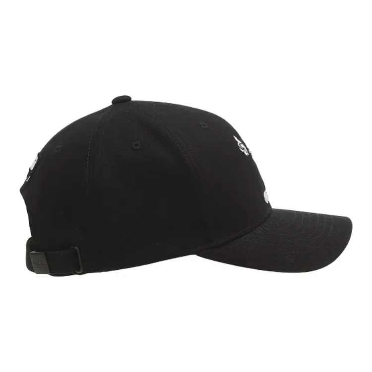 MLB Polyester Baseball Caps Unisex Black/Gray White-3