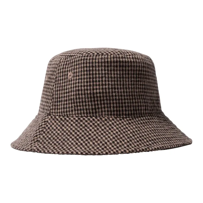 Stussy Wool Check Big Stock Bucket-1