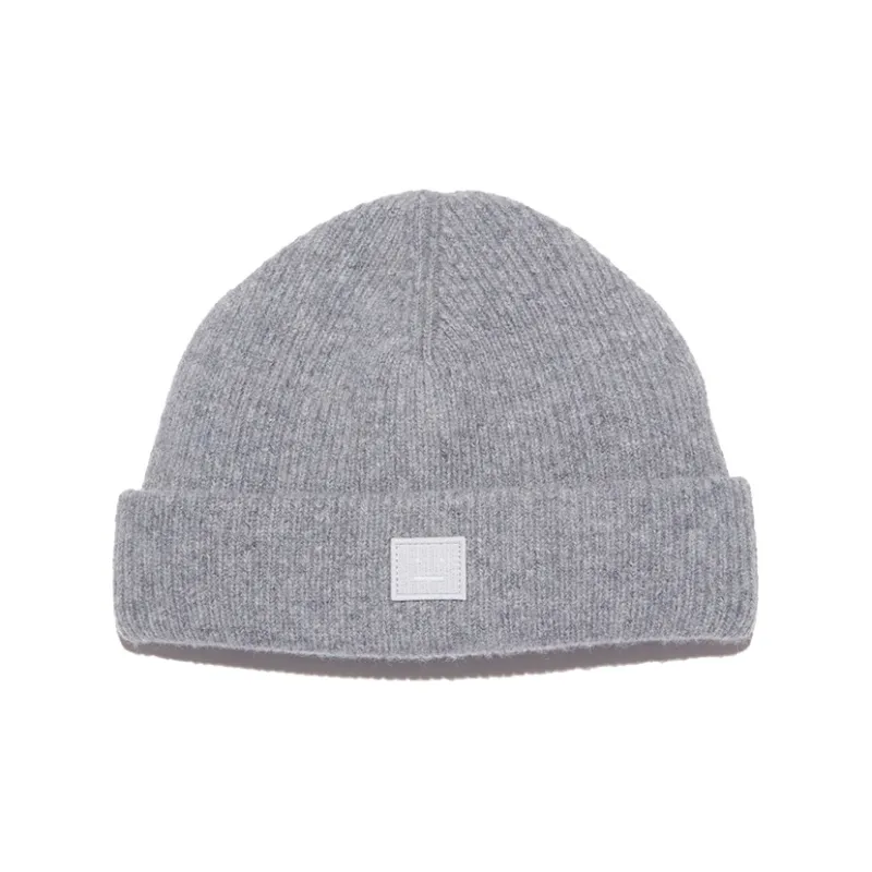 Acne Studios Beanie Unisex Heather Gray-0
