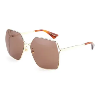 GUCCI Sunglasses Unisex Tea Brown Lens