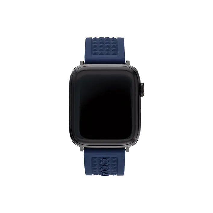 COACH Apple Compatibility Watch Band 45mm Silicone Material-1