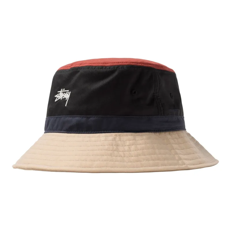 Stussy Color Block Bucket Hat-0