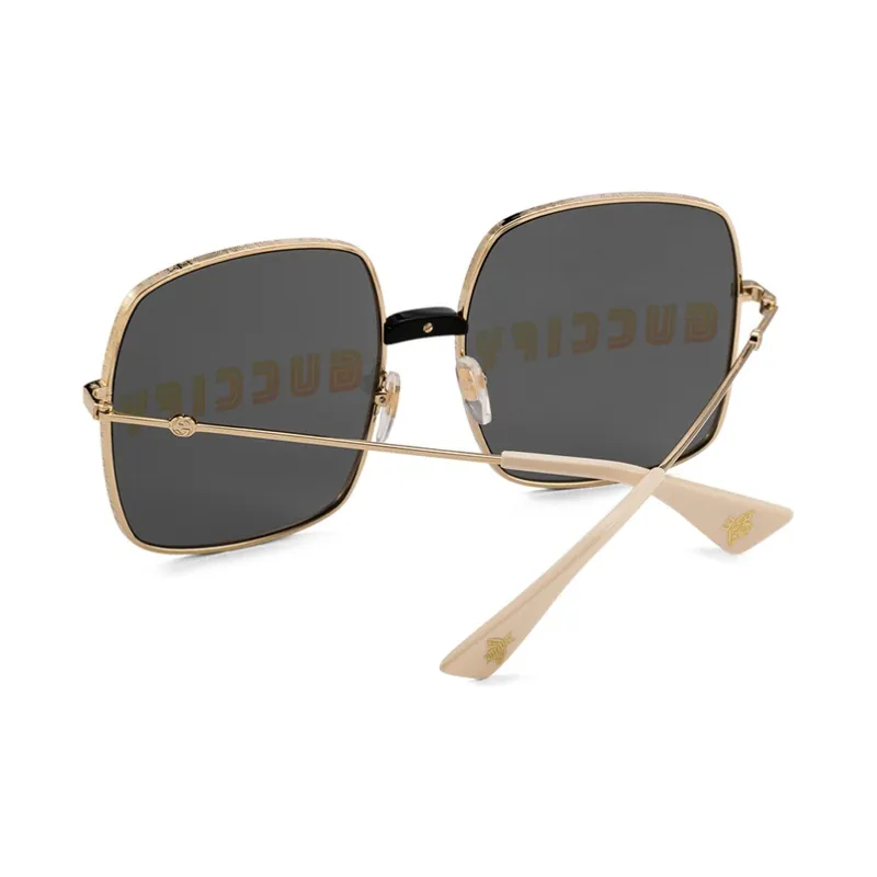 GUCCI Oversized Square Framed Sunglasses-3