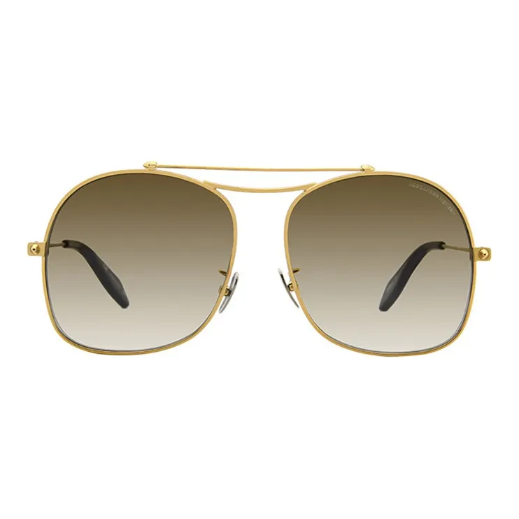 McQ Alexander McQueen Sunglasses Unisex Tea Brown Gradient Lens-1
