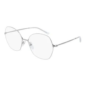 Balenciaga Eyeglass Frames Unisex Silver