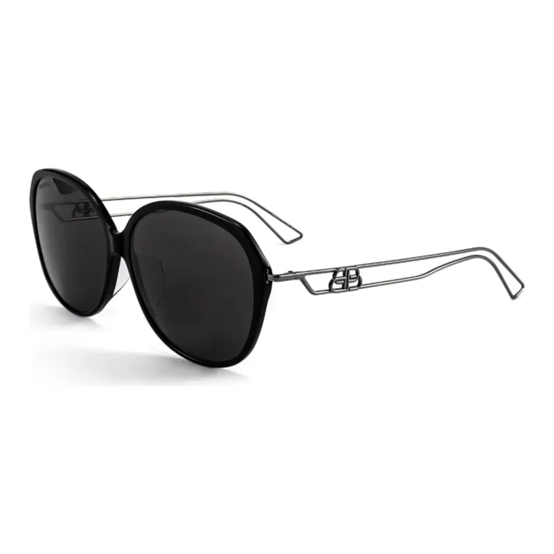 Balenciaga Sunglasses Unisex Dark Gray-0