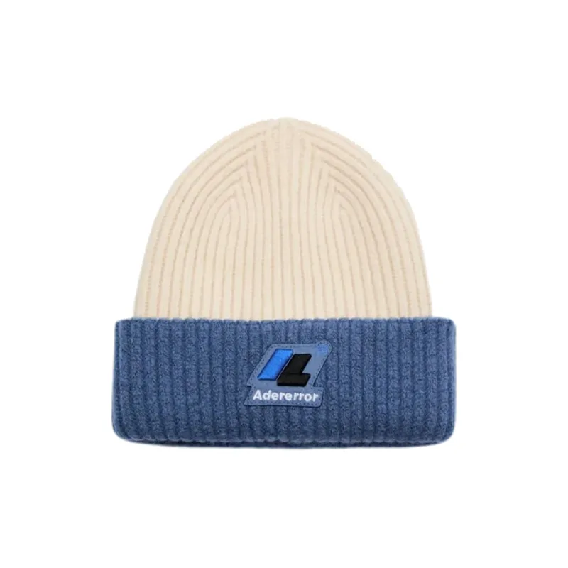 Zara X ADER ERROR Beanies Unisex Blue, Beige-0