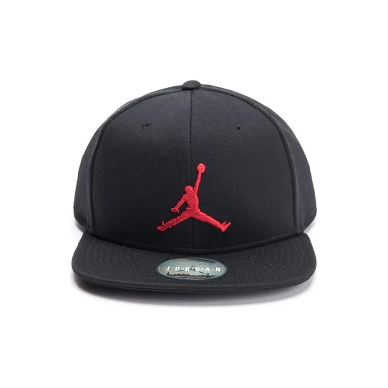 Jordan Baseball Cap Unisex Black Red-1
