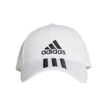 adidas Six Panel Classic 3 Stripes Cap White