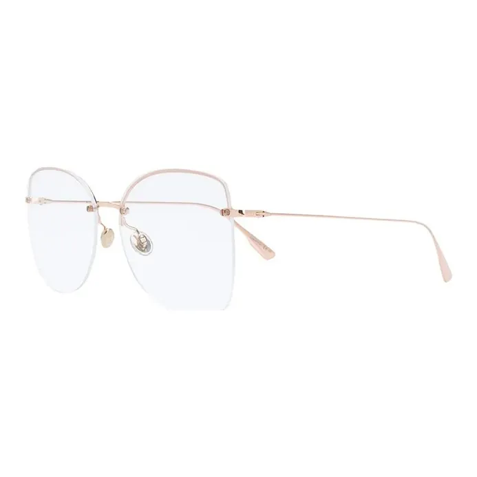 DIOR Eyeglass Frames Unisex Gold-1