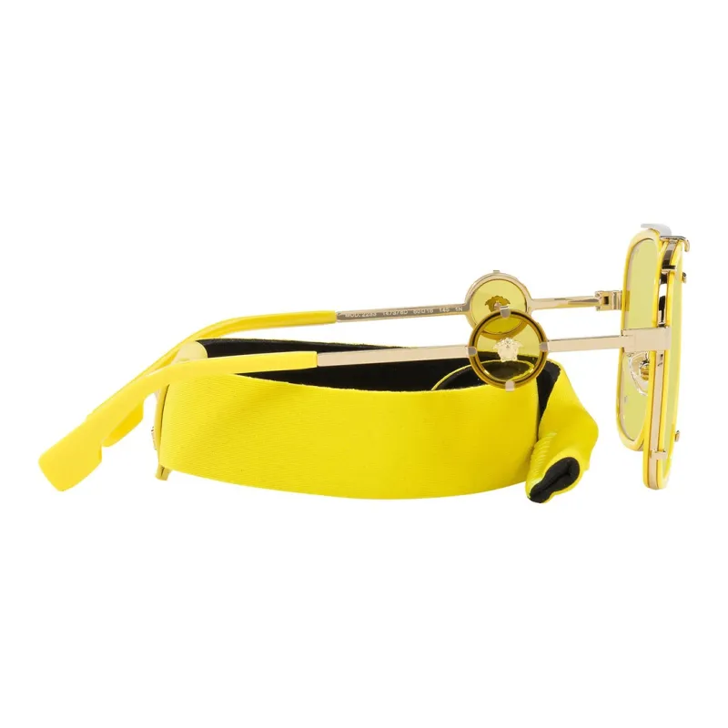 VERSACE Sunglasses Unisex Yellow-2