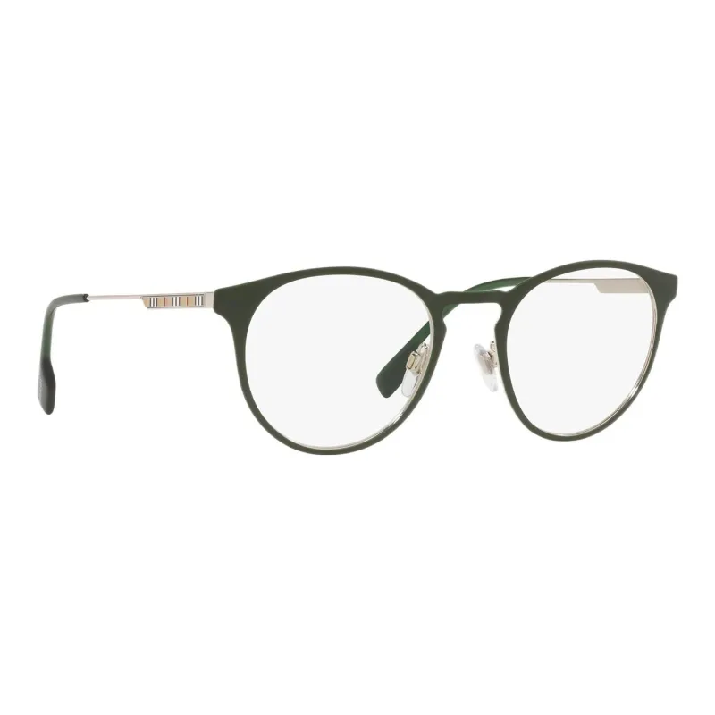 Burberry Eyeglass Frames Unisex Green/Black-1