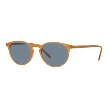 Oliver Peoples Riley Sun Round Frame Sunglasses
