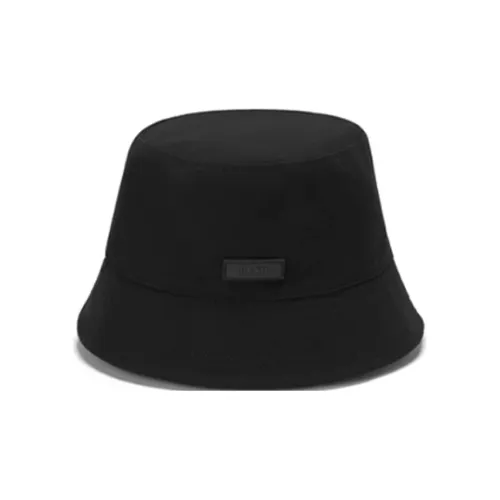 TEAM WANG Bucket Hats Unisex Black