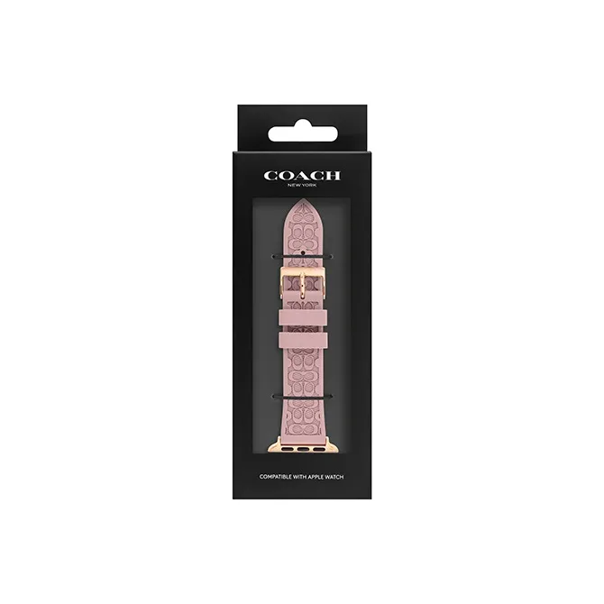 COACH Watch Bands Apple Compatibility 40mm Silicone Material-3
