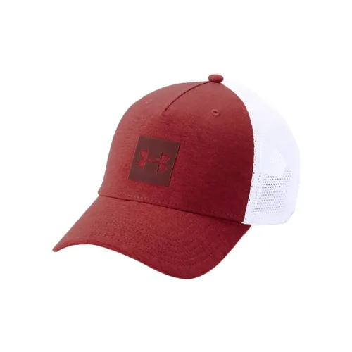 Under Armour Baseball Caps Unisex Red/White Patchwork