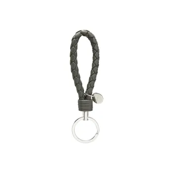 Bottega Veneta Sheepskin Brass Keychains Unisex
