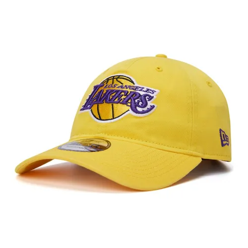 Nba X New Era Baseball Caps Unisex Yellow