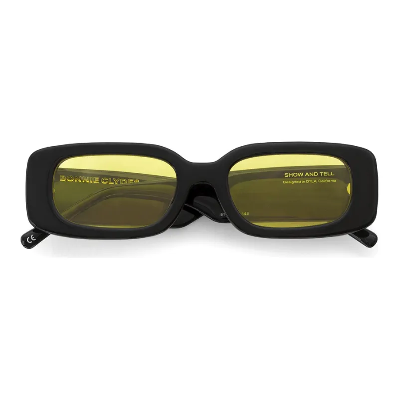 BONNIECLYDE Sunglasses Unisex Yellow-1