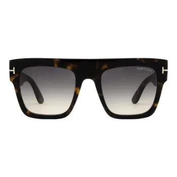 TOM FORD Renee Square Frame Sunglasses