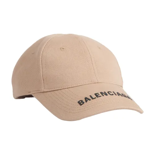 Balenciaga Baseball Caps Unisex Beige