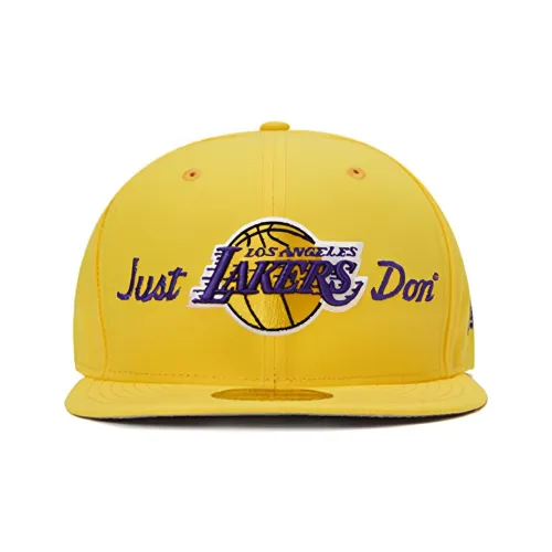 Nba X New Era Baseball Caps Unisex Yellow