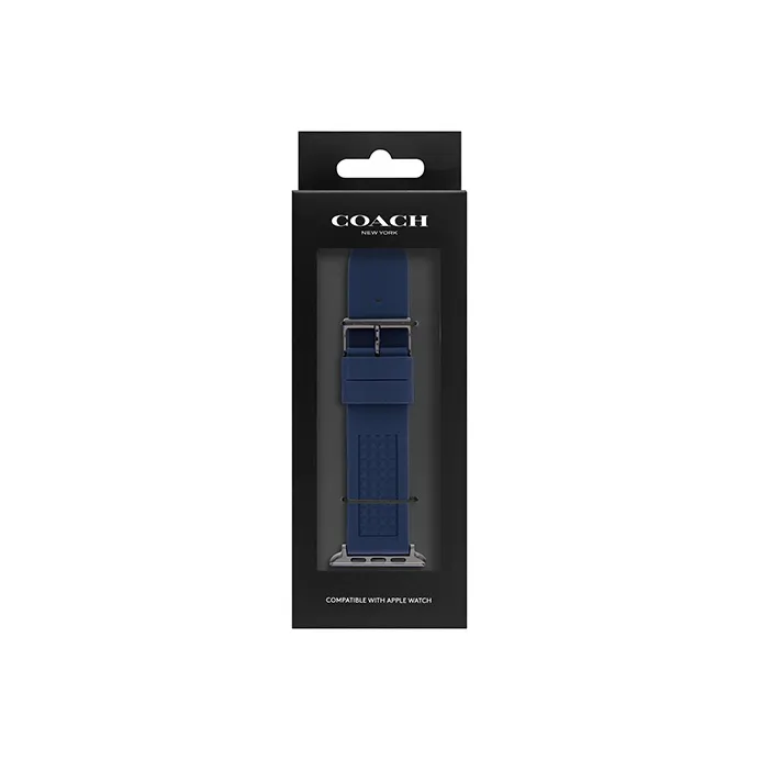 COACH Apple Compatibility Watch Band 45mm Silicone Material-3