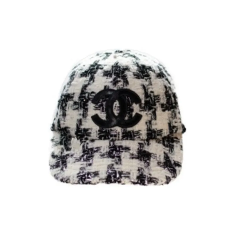 CHANEL Baseball Caps Women's White-1