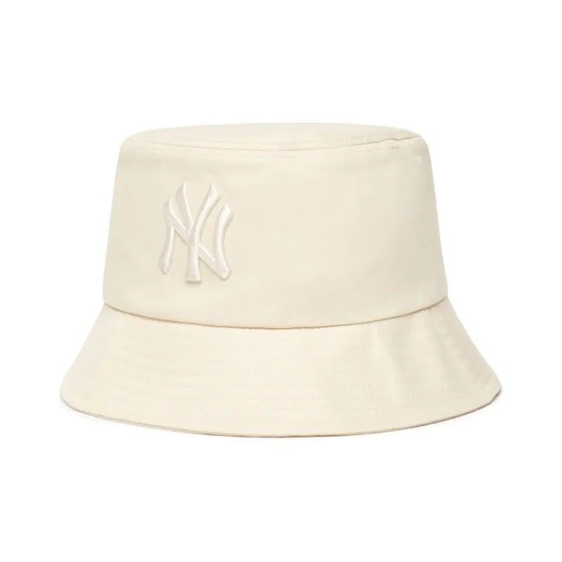 MLB X Disney Cotton Bucket Hats Unisex Ecru-4