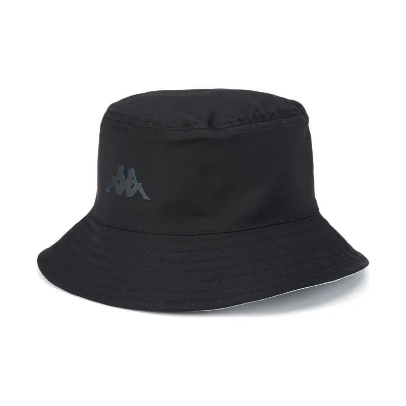 Kappa Bucket Hat Unisex Black White Reversible Wearable-4