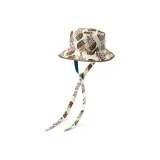 White Khaki Print