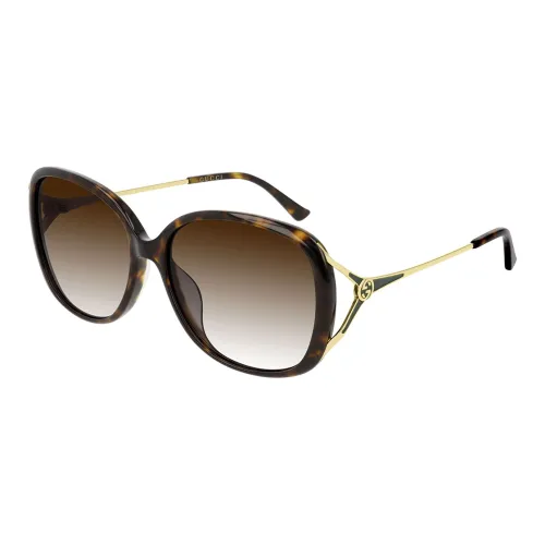 GUCCI Sunglasses Women's Tortoiseshell