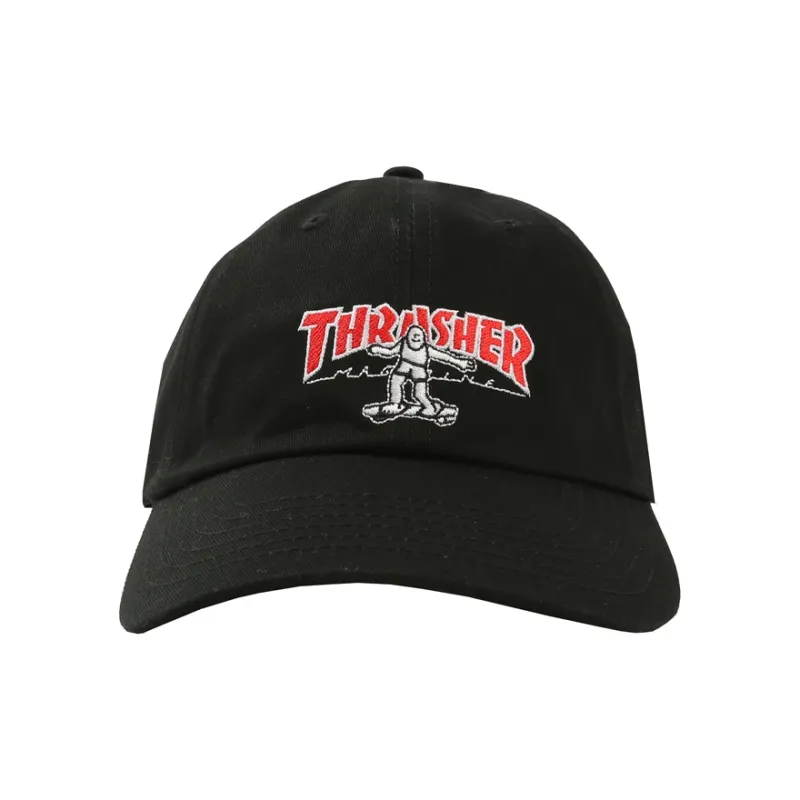 Thrasher Baseball Caps Unisex Black-1