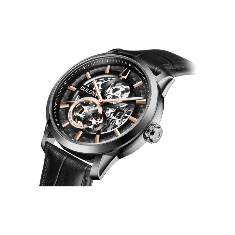 BULOVA Sutton Skeleton Dial 98A283-2
