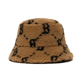 MLB Polyester Bucket Hats Unisex Brown