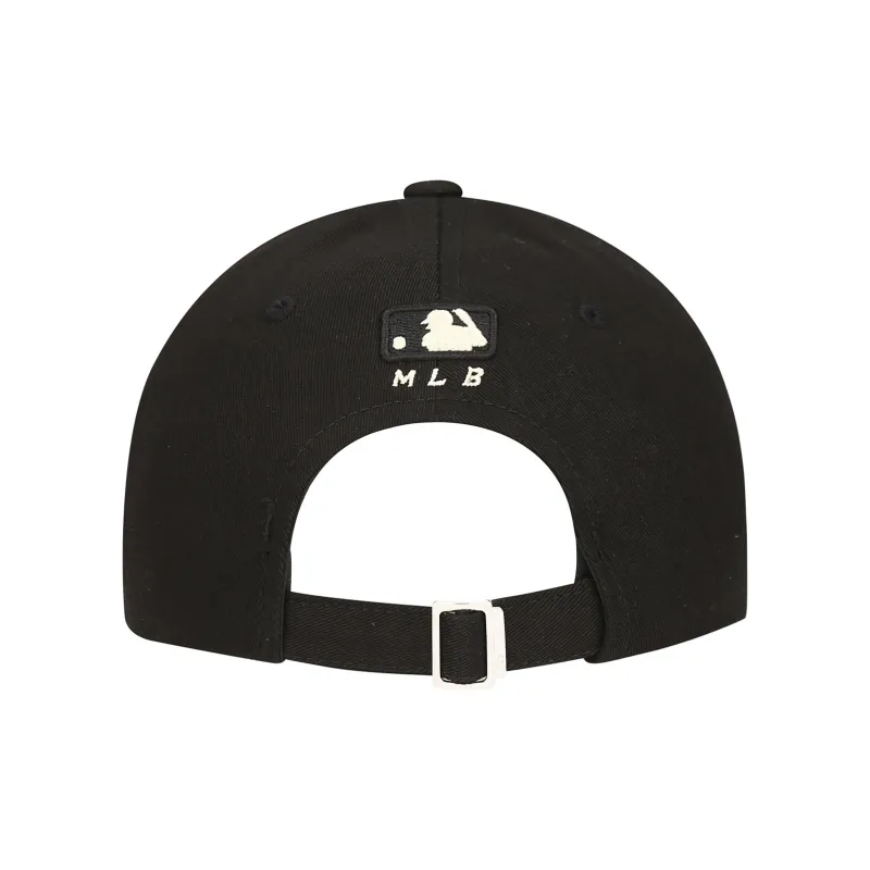 MLB Cotton Baseball Caps CPKP Unisex Black/Beige-2