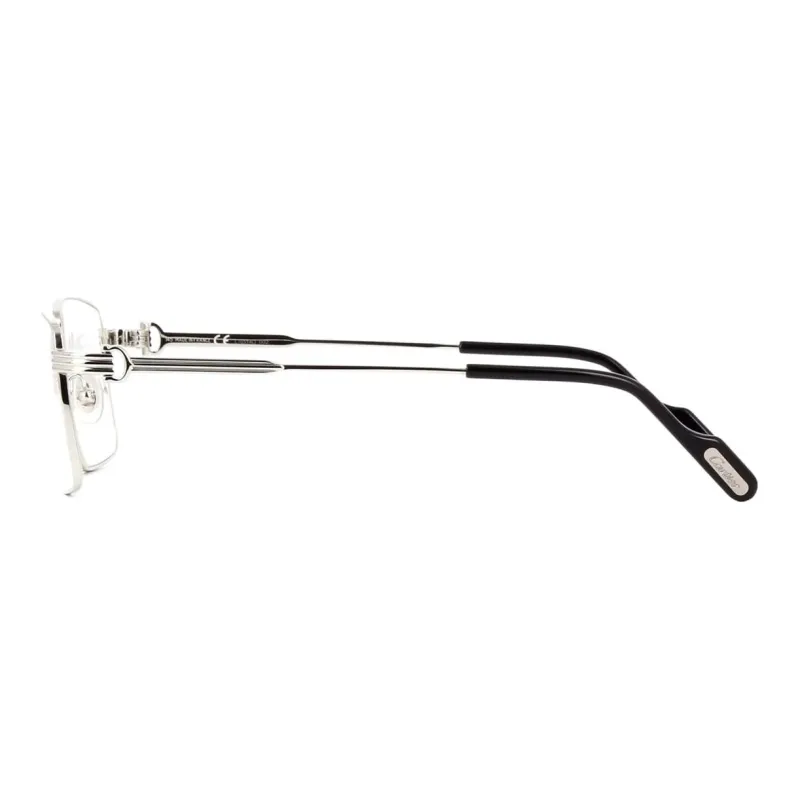 Cartier Eyeglass Frames Men Silver-2