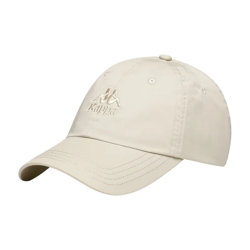 Kappa Baseball Cap Unisex Korean White/Light Khaki/Dusk Purple-3