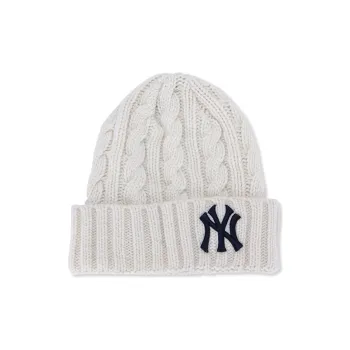 New Era Acrylic Beanies Unisex White