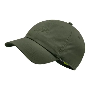 Nike Cotton Baseball Cap Unisex Olive Green