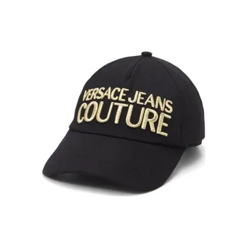 VERSACE JEANS COUTURE Baseball Caps Unisex Black
