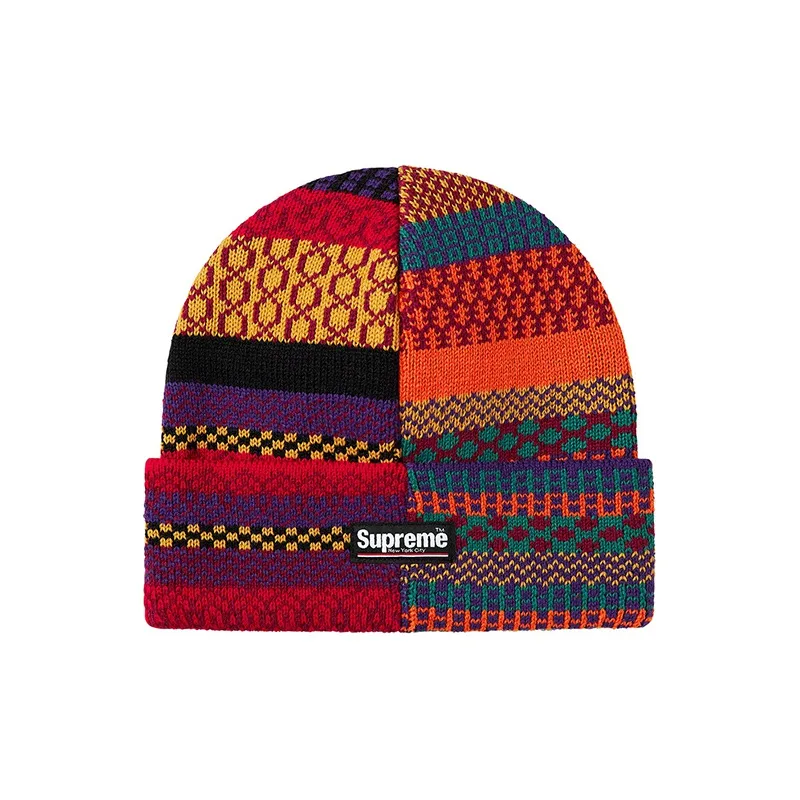 Supreme Multi Pattern Beanie-2
